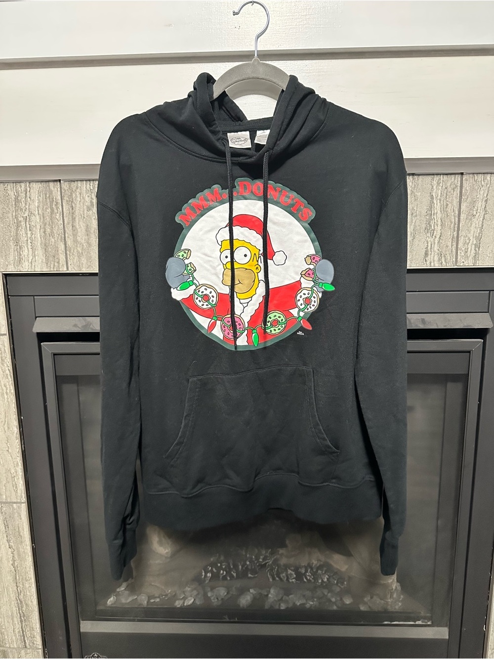 Simpsons holiday donuts hoodie